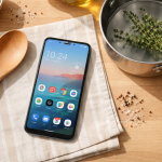 Mobiilipelit ja keittiön askareet