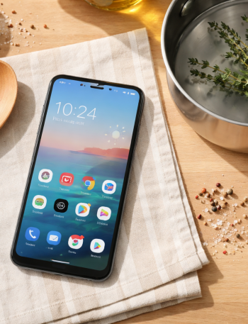 Mobiilipelit ja keittiön askareet